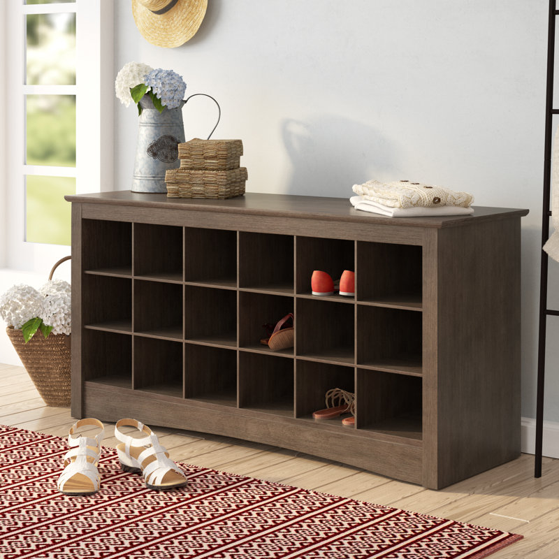 Laurel Foundry Modern Farmhouse Manzanola Shoe Storage Bench & Reviews